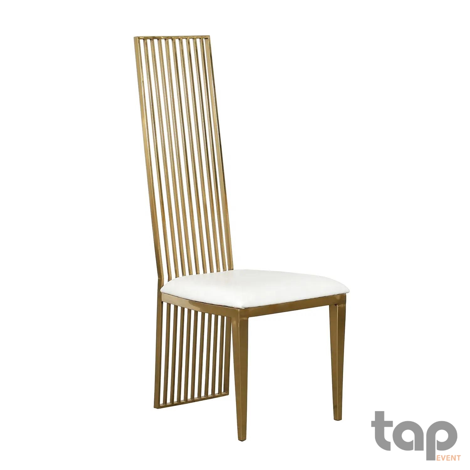 Visoka stolica zlatna 120cm stainless steel